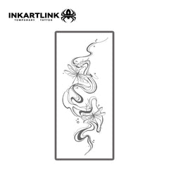 YICKYUE  -  Dragonfly Temporary Tattoo,Lasts To 15 Days New Technology Magic Waterproof Semi Permanent Sticker.