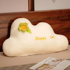 1pc 80/100cm Nice Plush Cloud Bedside Pillow Soft Stuffed Coloful Cloud Bedroom Sofa Cushion For Children Holiday Gift