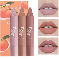 3pcs Matte Red Lipsticks Set Waterproof Long Lasting Sexy Velvet Air Lip Stick Tint Pen Makeup Cosmetics Pigment Maquiagem