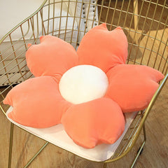 1pc 2 Sizes Ins Flower Pillow Plant Seat Cushion Stuffed Plush Sofa Indoor Floor Home Chair Decor Winter Children Girls Gift