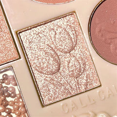 Yickyue 10-color Eye Shadow Tray Princess Lace Matte Pearlescent Sequins Eye Palette Girls Eye Contour Palette Eye Makeup Waterproof