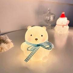W&G Cute Little Duck Night Light Bear Night Light Christmas Gift Girl Heart Bedroom Christmas Atmosphere Light Christmas Decor