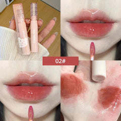 ELECOOL 6 Colors Mirror Liquid Lipsticks Waterproof Velvet Matte Lip Gloss Long Lasting Non-stick Cup Lip Tint Makeup Cosmetics