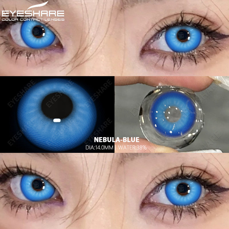 YICKYUE  -  1pair/2pcs Colored Contact Lenses for Eyes Blue Contacts Purple Lenses Cosplay Contact Lenses Yearly Fashion Eye Lenses