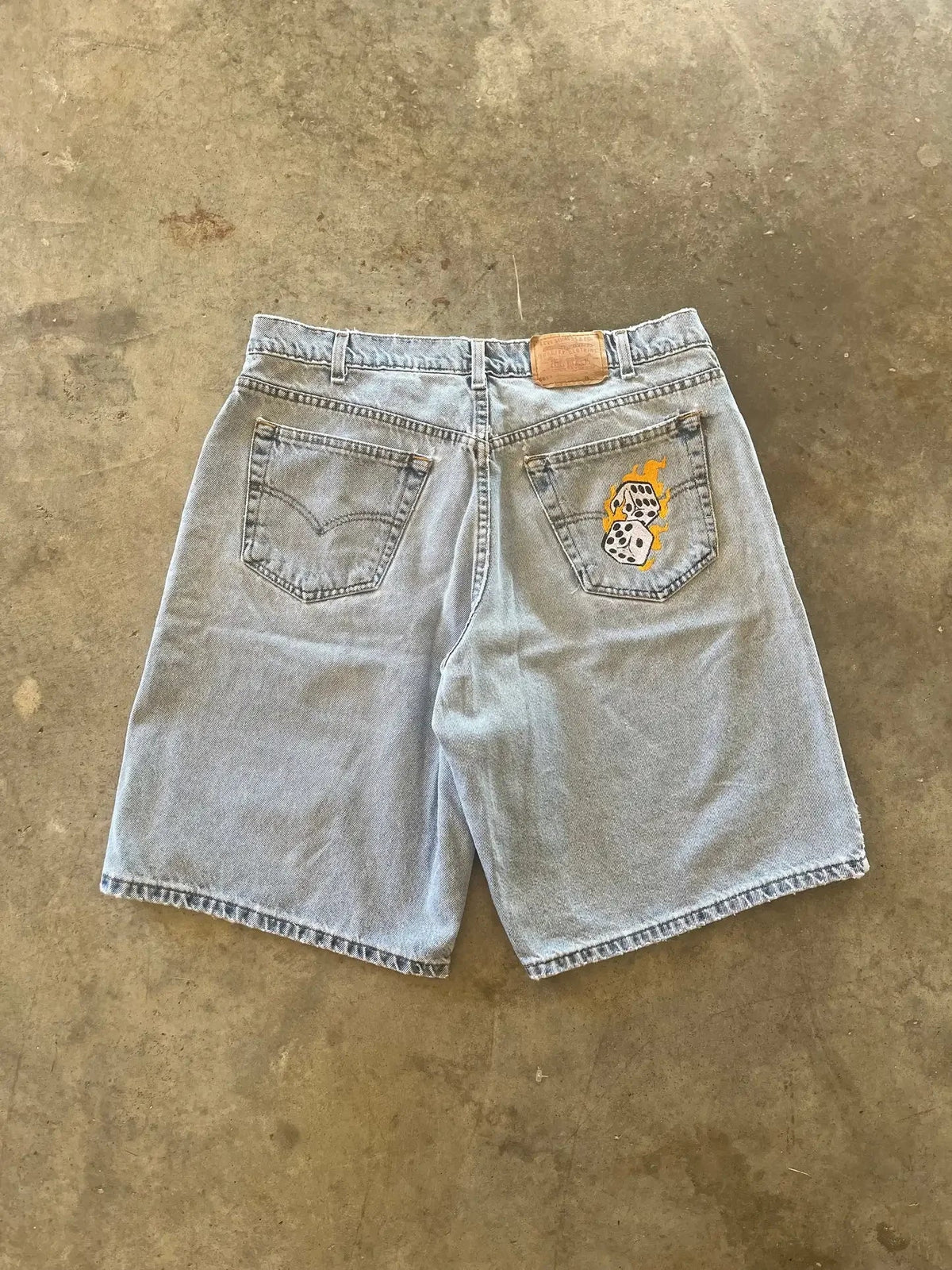 Hearujoy  90s Streetwear Summer Woman Shorts Denim High Female Korean Style Women Clothing American Harajuku Cartoon Sweatpants Attern Quality Y2K Retro