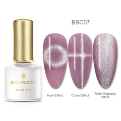 BORN PRETTY 6ml/10ml Magnetic Gel Nail Polish Cat Nail UV LED Gel iridescent Shining Glitter Nail Art Varnish New Arrival