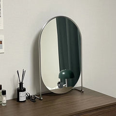 YICKYUE  -  Toilet Makeup Mirror Round Nordic Modern Metal Frame Living Room Bedroom Nordic Funky Bedroom Specchio Spiegel Wand Home Product
