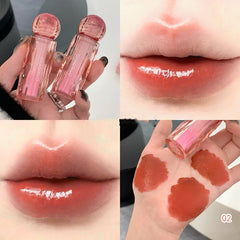YICKYUE  -  Mirror Lip Glaze Gloss Jelly Tint Lasting Waterproof Non Stick Cup Lipstick Lip Ink Tint Luxury Dupe Korean Makeup Cosmetics
