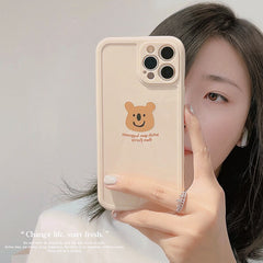 Cute Koala cartoon phone case for iphone x xr xs max 8 7 plus se  11 12 mini pro max soft silicone shockproof cover capa
