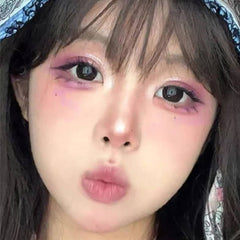 YICKYUE  -  Mini 3 Colors Eye Shadow Matte Pearlescent Explosive Flash Delicate Makeup Not Easy To Fly Powder White Eye Shadow Plate Makeup