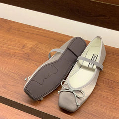 YICKYUE  -  Spring New Candy Color Women Flat Shoes Fashion Round Toe Ladies Elegant Mary Jane Shoes Soft Ballerina Shoes New Woman