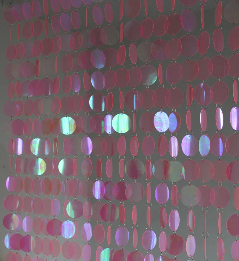 YICKYUE  -  PVC sequins Door Curtains Festive party supplies indoor home decoration Gold Silver Pendant ornaments bridal room arrangement