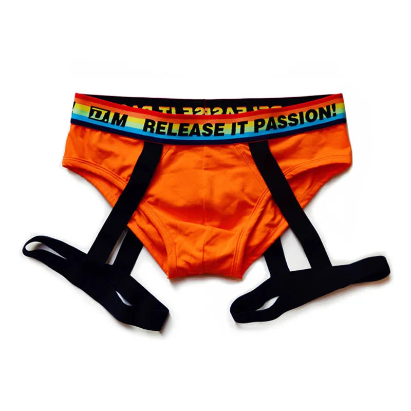 Hearujoy Male Underwear Ropa Interior Hombre Personanity Gay Sexy Underwear Men Cotton Briefs Underpants Cueca Masculina Slip Homme