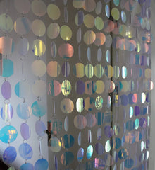 YICKYUE  -  PVC sequins Door Curtains Festive party supplies indoor home decoration Gold Silver Pendant ornaments bridal room arrangement