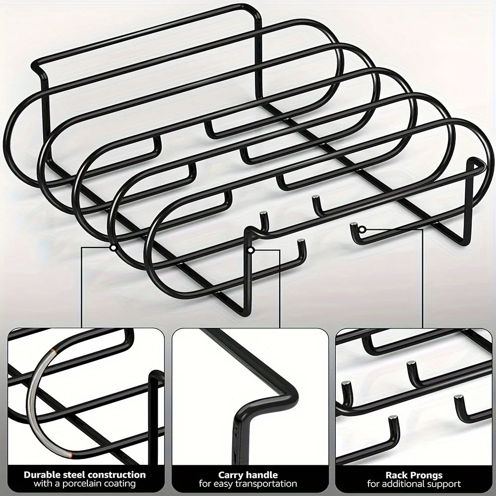 YICKYUE  -  1PCS Non-Stick BBQ Grill Grid Carbon Steel for Outdoor Camping Picnic Steak Cooking Grilling Tools Accessories