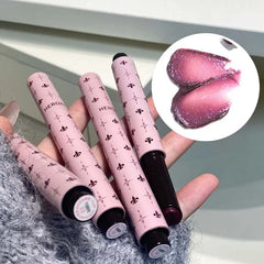 YICKYUE  -  Black Purple Shimmering Jelly Lipstick Moisturizing Water Gloss Lip Gloss Korean Makeup Cosmetics Mirror Shiny Lip Tint Make Up