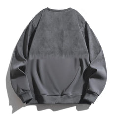 HEARUJOY  -  Spring Autumn New Fashion Trendy Casual Versatile Printed Men's Crew Neck Sweatshirt Loose Comfortable Top