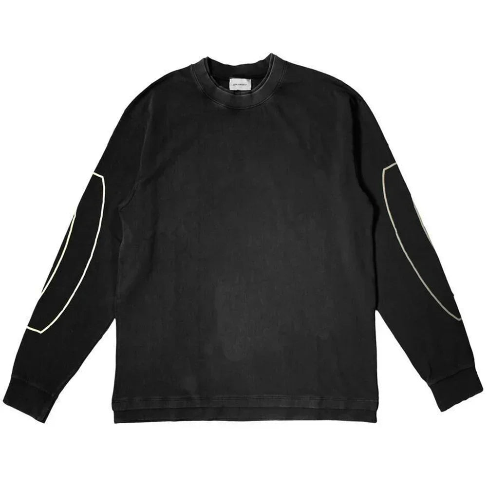 Hearujoy Fashion Brand American Streetwear Retro Wash Plus Size Men's Loose Hoodie Tatoo Chicano Graffiti Long Sleeve Hoodie
