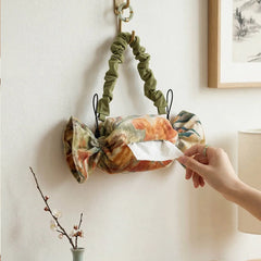 YICKYUE  -  Wall-Mounted Tissue Box Living Room Restaurant Table Tissue Box Car Modern Simple Tissue Storage Bag Creativity Home Decoration