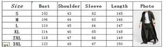 HEARUJOY  -  Spring Autumn New Men's Cardigan Cloak Mature Loose Vintage Long Windbreaker Casual Fashion Windbreaker Solid Poncho Men Tops