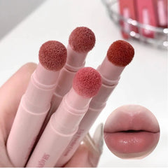 YICKYUE  -  Velvet Lip Gloss Matte Grey Pink Red Shiny Lipstick Long Lasting Waterproof Lip Mud Non-fading Lips Cosmetic Makeup