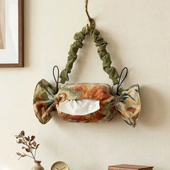 YICKYUE  -  Wall-Mounted Tissue Box Living Room Restaurant Table Tissue Box Car Modern Simple Tissue Storage Bag Creativity Home Decoration
