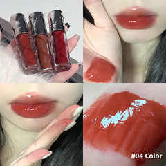 YICKYUE  -  Hydrating Crystal Lip Gloss Lasting Mirror Water Glazed Lipgloss Moisturizing Gloss Lip Tint Nourishing Cosmetics For Women
