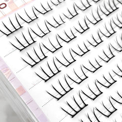 YICKYUE  -  9-12mm DIY Lashes Clusters Extension Women Daily Natural Look Comic False Eyelash Korean U-shaped False Eyelashes Makeup Tool