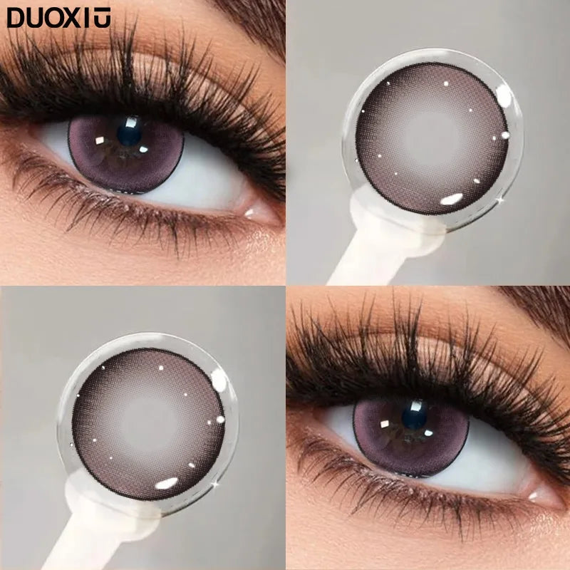 YICKYUE  -  2PCS Natural Contact Lenses Colored Contacts for Eyes With Prescription Contact Lenses Makeup Beauty Pupils Fast Shipping