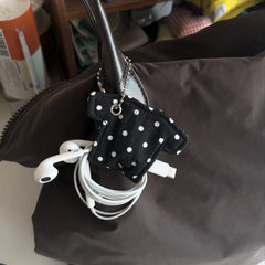YICKYUE  -  Y2k Creative Clothing Shapes Earphone Storage Bag Data Cable Organizer INS Earphone Decoration Accessories Pendants Keychains