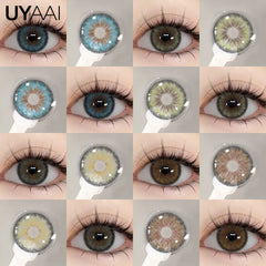 YICKYUE  -  1 Pair Cleopatra Pupils Lens Yearly  For Eyes Blue Green Contact LensNatural Len Colorcon High Quality Lense
