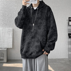 HEARUJOY  -  Casual Long Sleeves Hoodies Summer Hip Hop Loose Skateboard Casual Men's Streetwear PUNK Clothes Plus Oversized 6XL 7XL