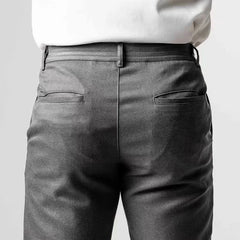 HEARUJOY  -  Spring Autumn New Men's Casual Elasticity Waist Pants Waterproof Solid Trousers Japanese Busines High Guality Long Pant For Male