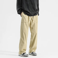 HEARUJOY  -  Harem Jogger Pants Men Streetwear Cargo Pants Hip Hop Ribbons Casual Mens Pants Ankle-length Men Trousers Ankle-length
