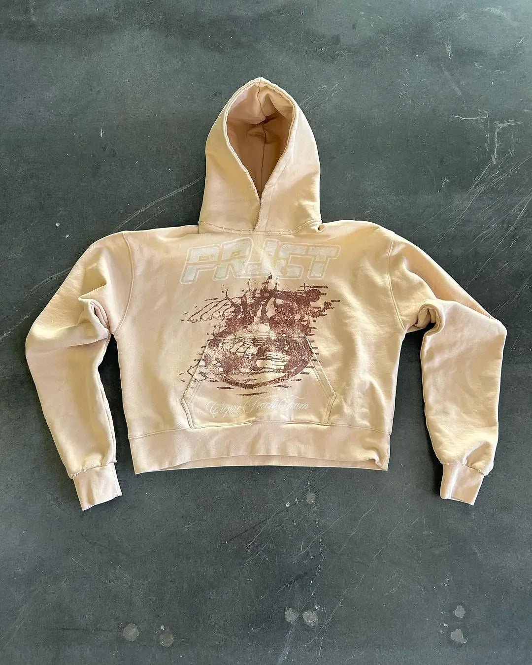 HEARUJOY  -  Projectcapri graphical hoodies women harajuku oversized sweatshirt grunge hoodie Couples y2k tops goth streetwear gothic clothes