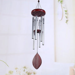 YICKYUE  -  1pcs Multi Pipe Solid Wood Metal Aluminum Tube Wind Chime Hanging Decor Home Decoration Handicraft