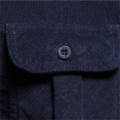 HEARUJOY  -  Men New Shirts Coats Shirt Coat Turn Down Collar Full Sleeve Button Single Breasted Slim Fit Casual Splice Regular Tops Autumn