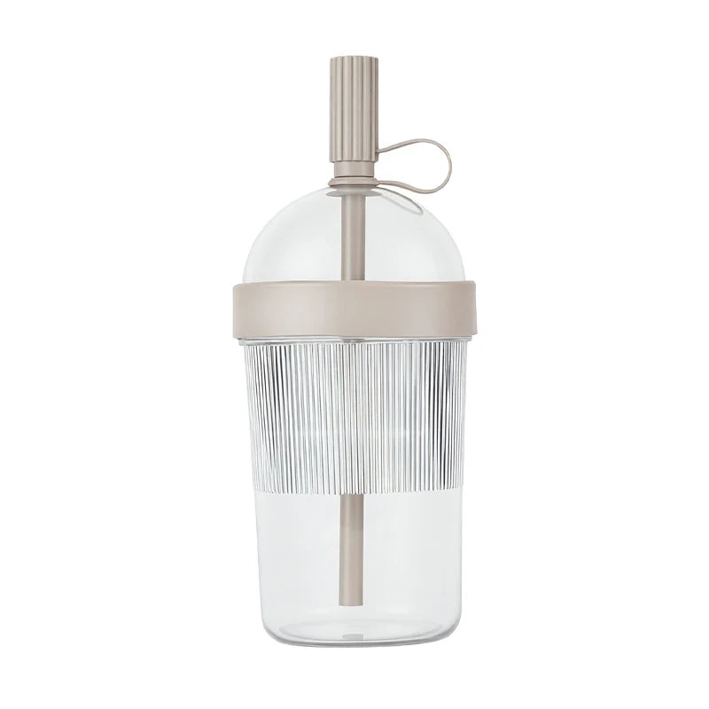 YICKYUE  -  17oz Coffee Tumbler with Lid & Straw Reusable Leak Proof Drinkware Cold Cup for Women Men Travelers Home Office Travel Daily Use
