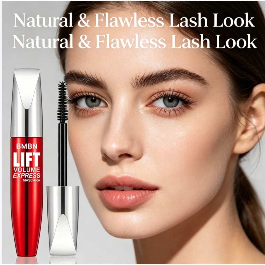 YICKYUE  -  Waterproof Mascara Long Lasting No Smudge, Volumizing Lengthening Curling Lash Extension Makeup, Mother's Day Beauty Gift