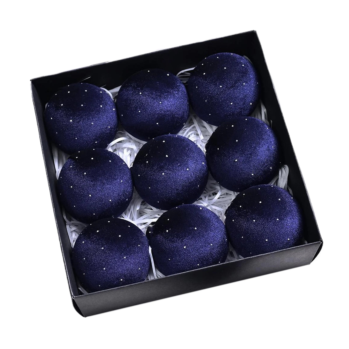 YICKYUE  -  Christmas Ornaments Balls Set Diamond Christmas Tree Pendant Decoration Hanging Bulbs Festival Party Ornament For Tree Ornaments