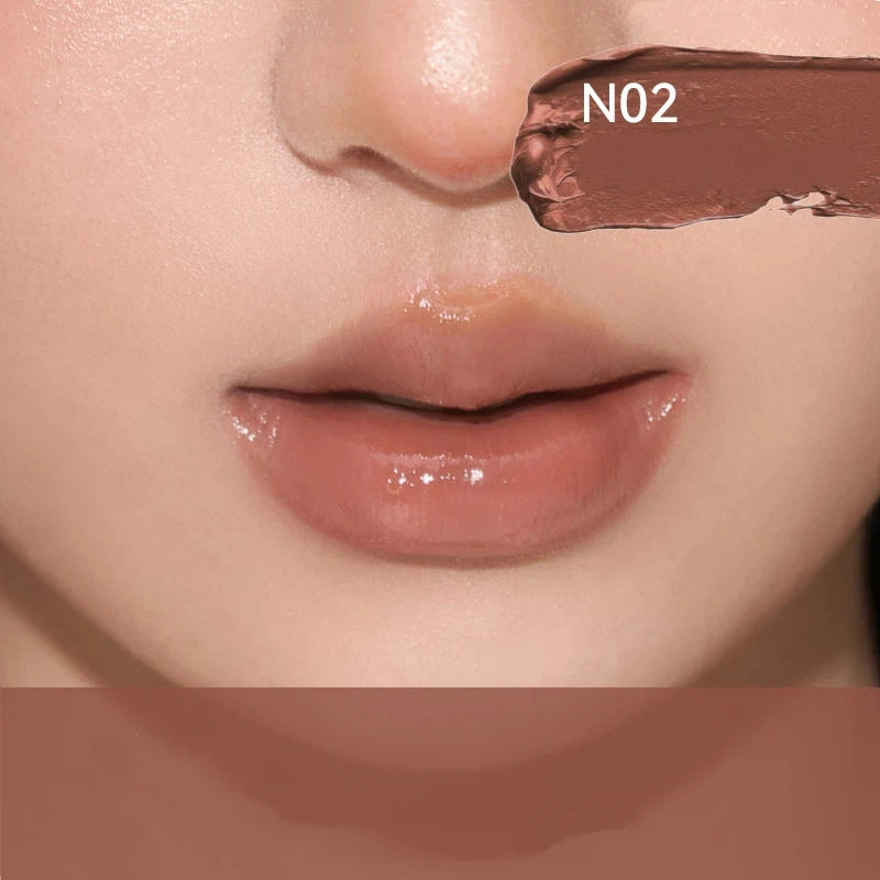 YICKYUE  -  Double Headed Lip Liner Pen with Brush Nude Lipstick Lip Outline Contour Sexy Red Pigments Waterproof Long Lasting Makeup