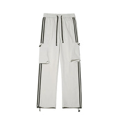 HEARUJOY  -  Streetwear Men's Pants Harajuku Fashion Joggers Trousers Cargo Pants Elastic Waist Cargo Pants Men Casual Hip Hop Sweatpants Men