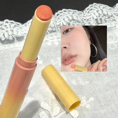 YICKYUE  -  Clear Water Light Solid Lip Gloss Jelly Watery Pink Lipstick Pencil Moisturising Mirror Shimmer Korean Lips Makeup Cosmetics