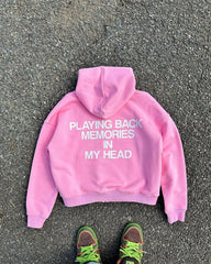 HEARUJOY  -  Harajuku Woman Letter Print Pink Hoodies women Streetwear Oversized Vintage Couples Sweatshirt Goth Y2k top Hoodies Men Clothing