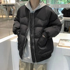 HEARUJOY  -  Cotton Jacket Men's American Bread Winter Plus Velvet Thickened Warm Cold-resistant Work