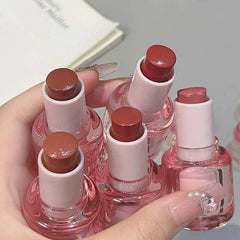 YICKYUE  -  Sparkling Mirror Water Light Jelly Lip Glaze Lipstick Clear Natural Moisturizing Crystal Shiny Lip Tint Korean Lips Makeup