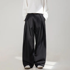 HEARUJOY  -  Pleated Design Men's Autumn Casual Pants