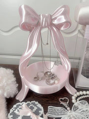 YICKYUE  -  New Jewelry Storage Rack Bow Handmade Ornaments Elegant Necklace Beads Display Stand Creative Home Decorations Desktop Ornament