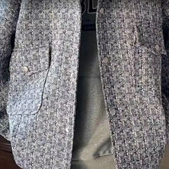 HEARUJOY  -  Autumn Winter New Fashion Turn-down Collar Long Sleeve Solid Jackets Men's Clothing Button All-match American Style Vintage Tops