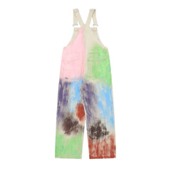 HEARUJOY  -  Y2K Streetwear Cargo Jeans Jumpsuit Men Hip Hop Tie Dyed  Punk Loose Denim Bodysuits Overalls Male Japanese Print Pocket Pants